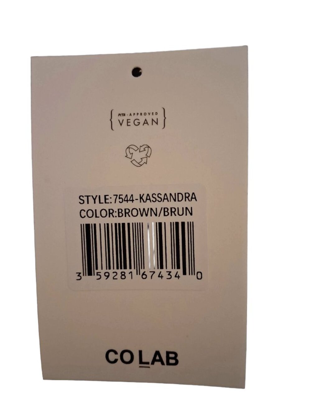 COLAB Kassandra  Brown Wallet NWT - Picture 4 of 4